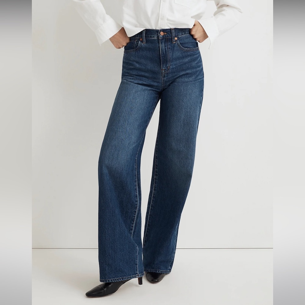NWT Madewell Superwide-Leg Jeans